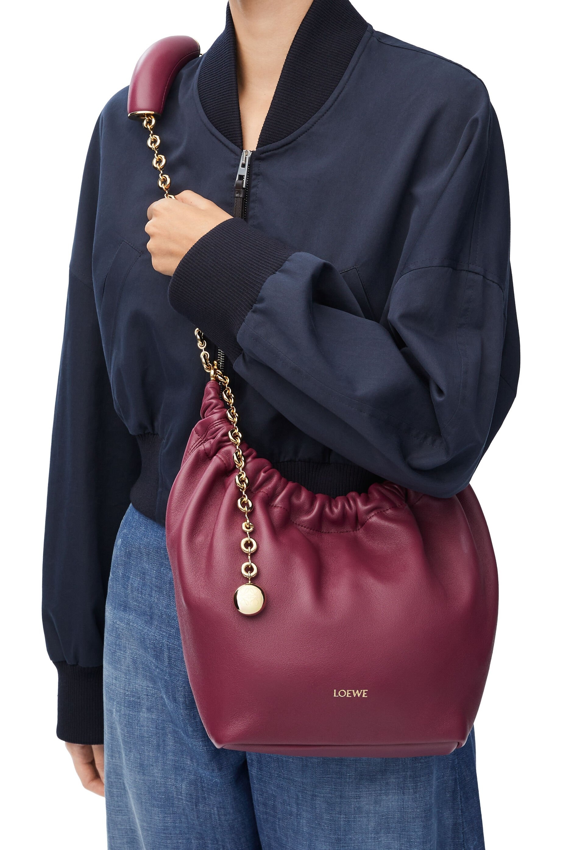 Small Squeeze bag in nappa lambskin - 4