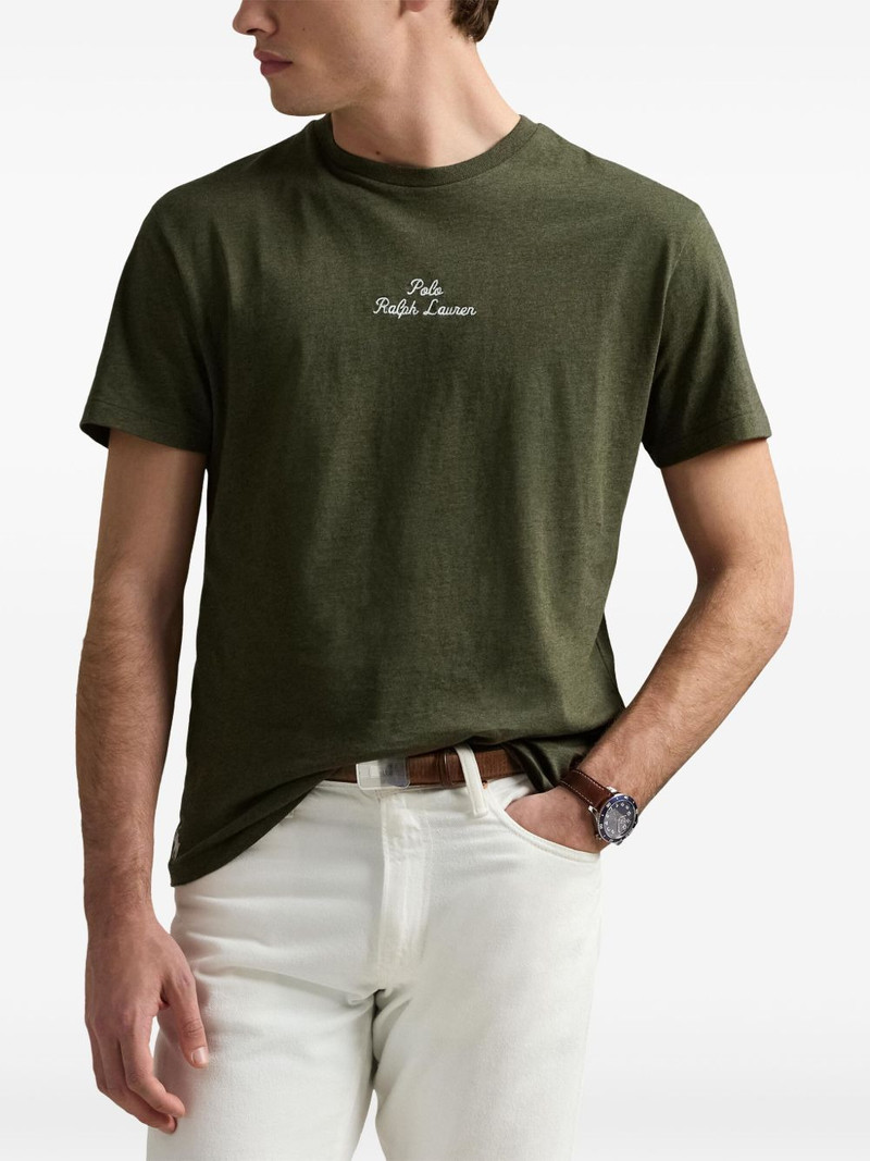 logo-embroidered T-shirt 3