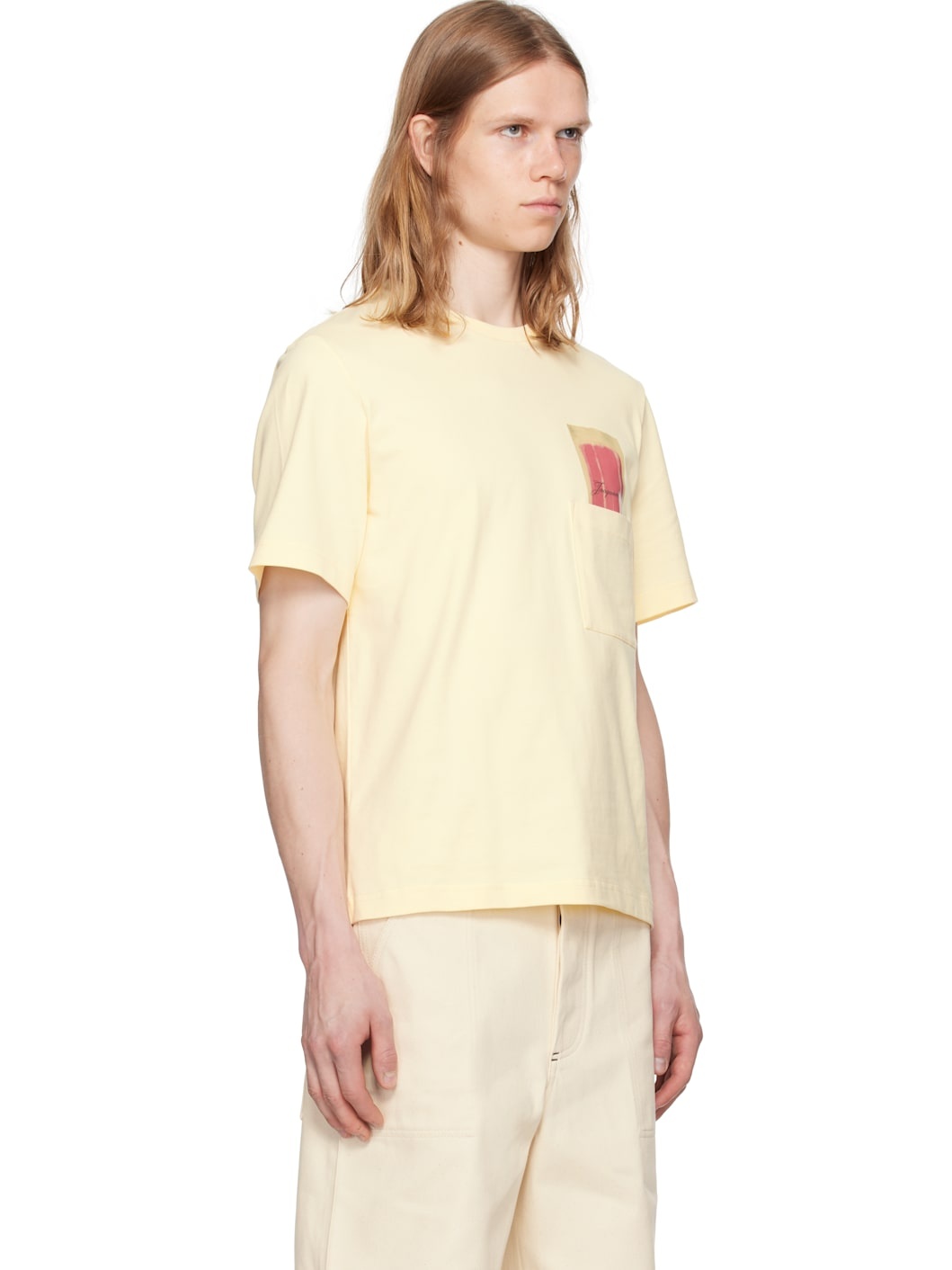 Yellow 'Le T-shirt Esquimau' T-shirt - 2