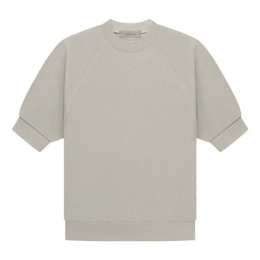 Fear of God Essentials SS23 Ss Waffle Sweatshirt 'Seal' FOG-SS23-051 - 1
