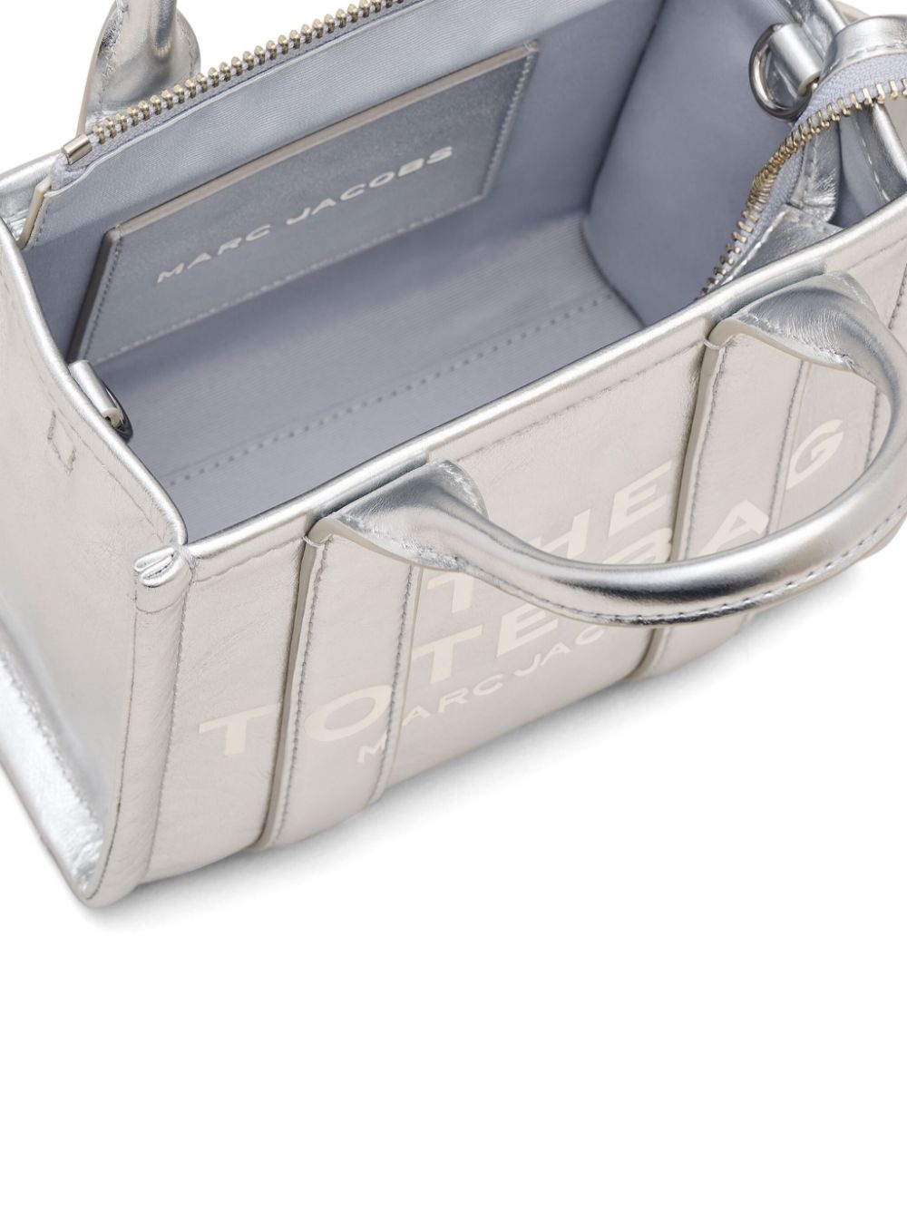 The Crossbody Metallic Tote bag - 7