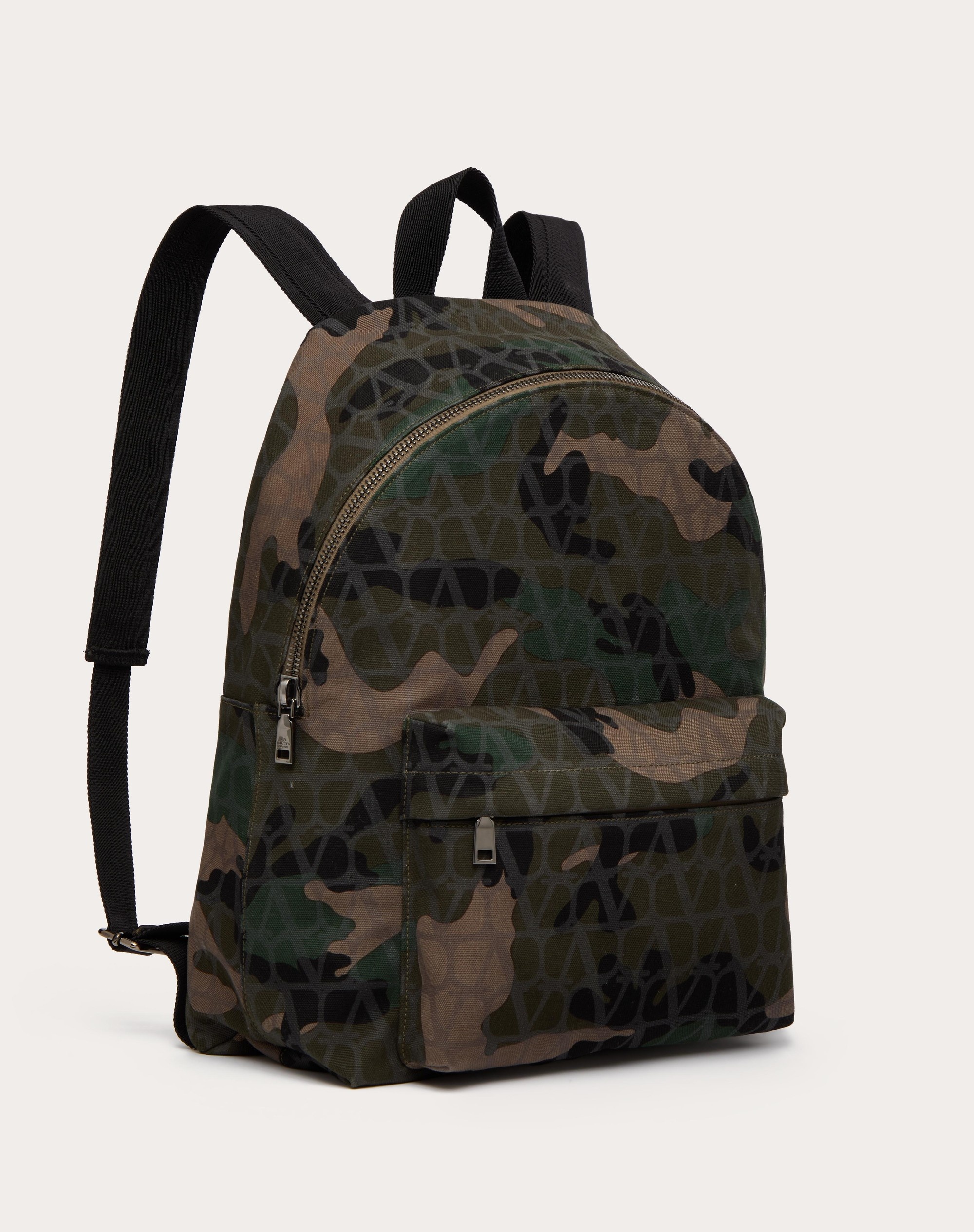 VALENTINO GARAVANI CAMOUTOILE CANVAS BACKPACK - 2