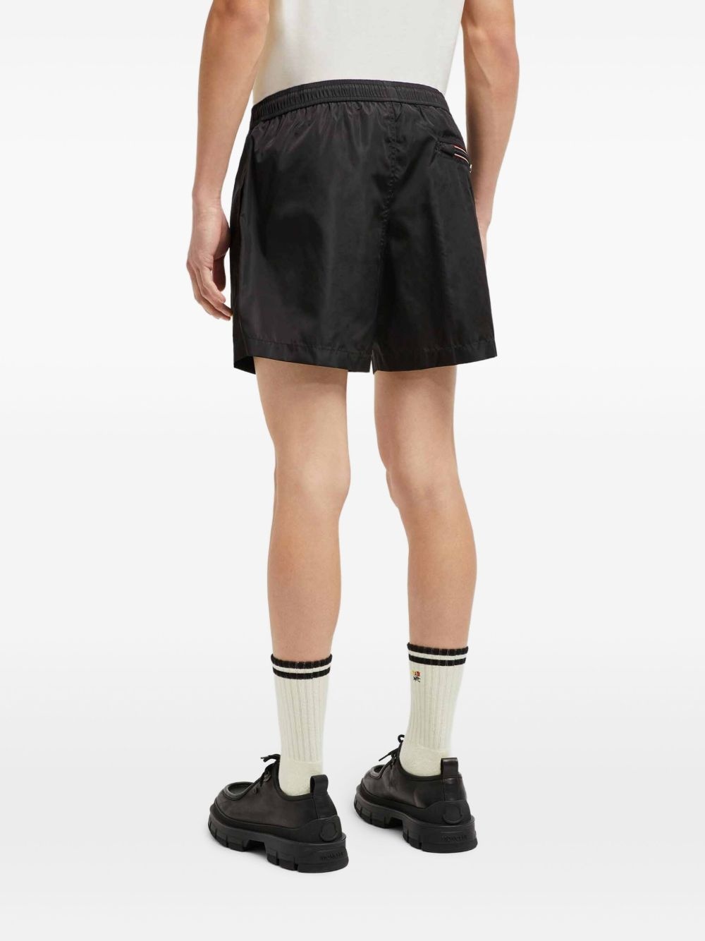 appliqué swim shorts - 4