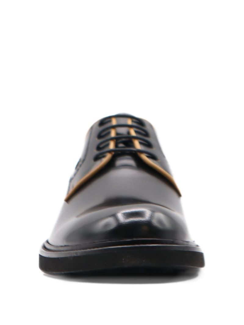 Tod's leather derby shoes outlook