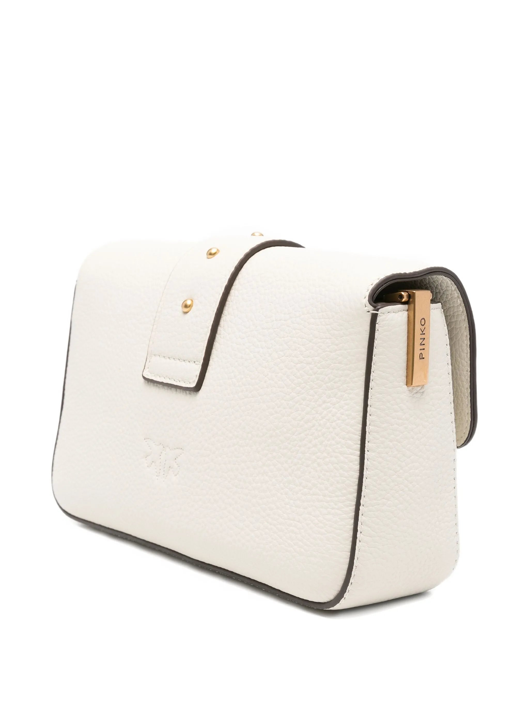 Pinko Love Birds Leather Shoulder Bag - 3