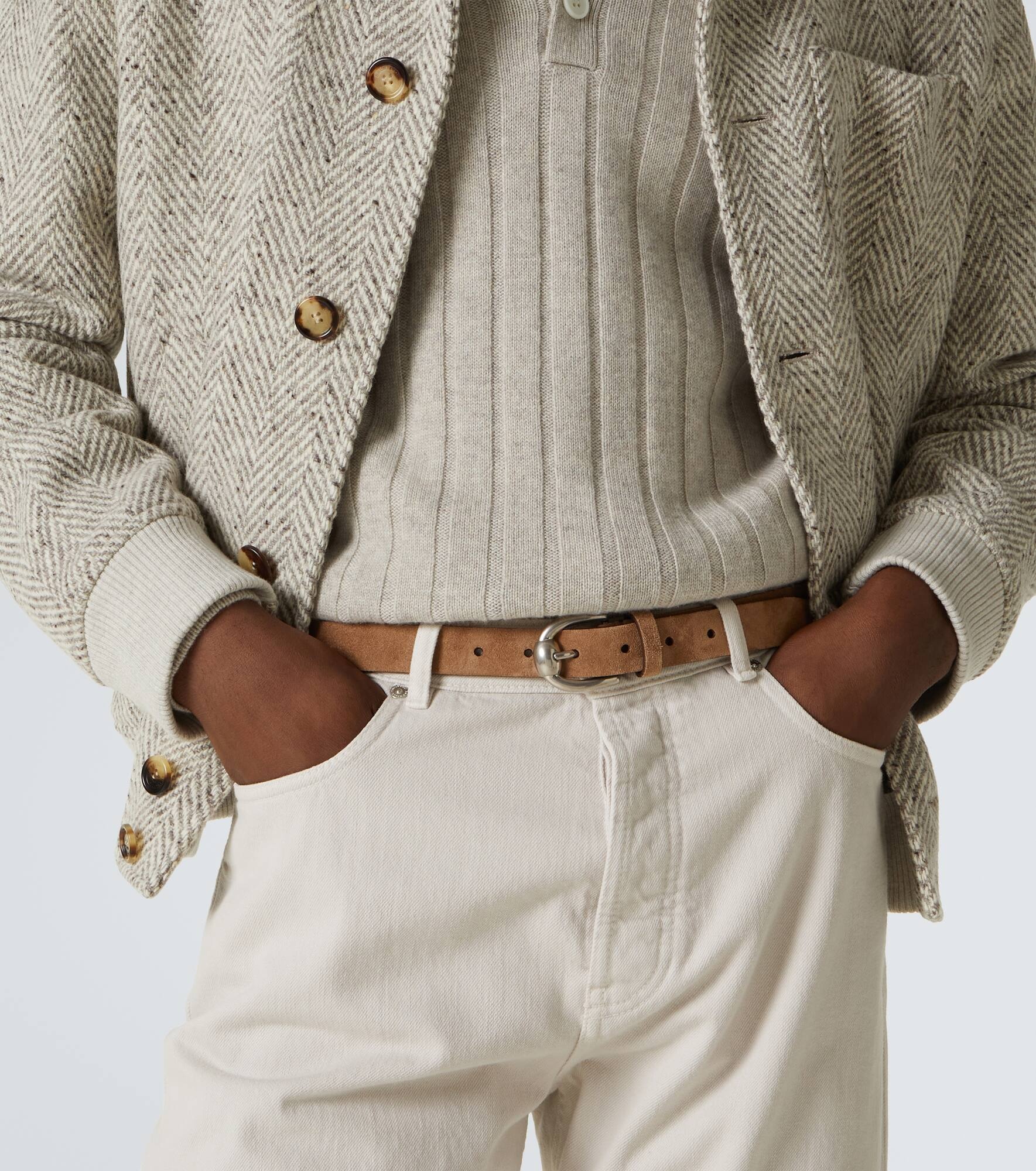 Suede belt - 3
