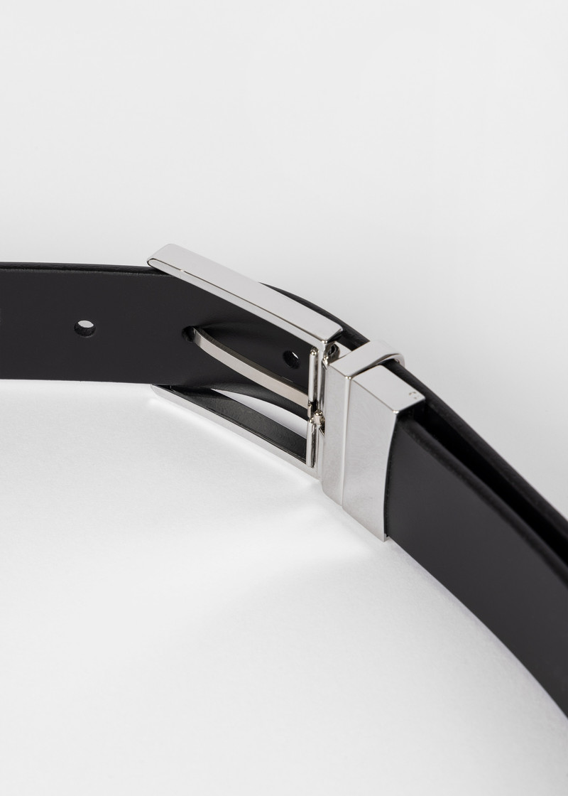 Paul Smith & Manchester United - Cut-to-Fit Reversible Leather Belt 6