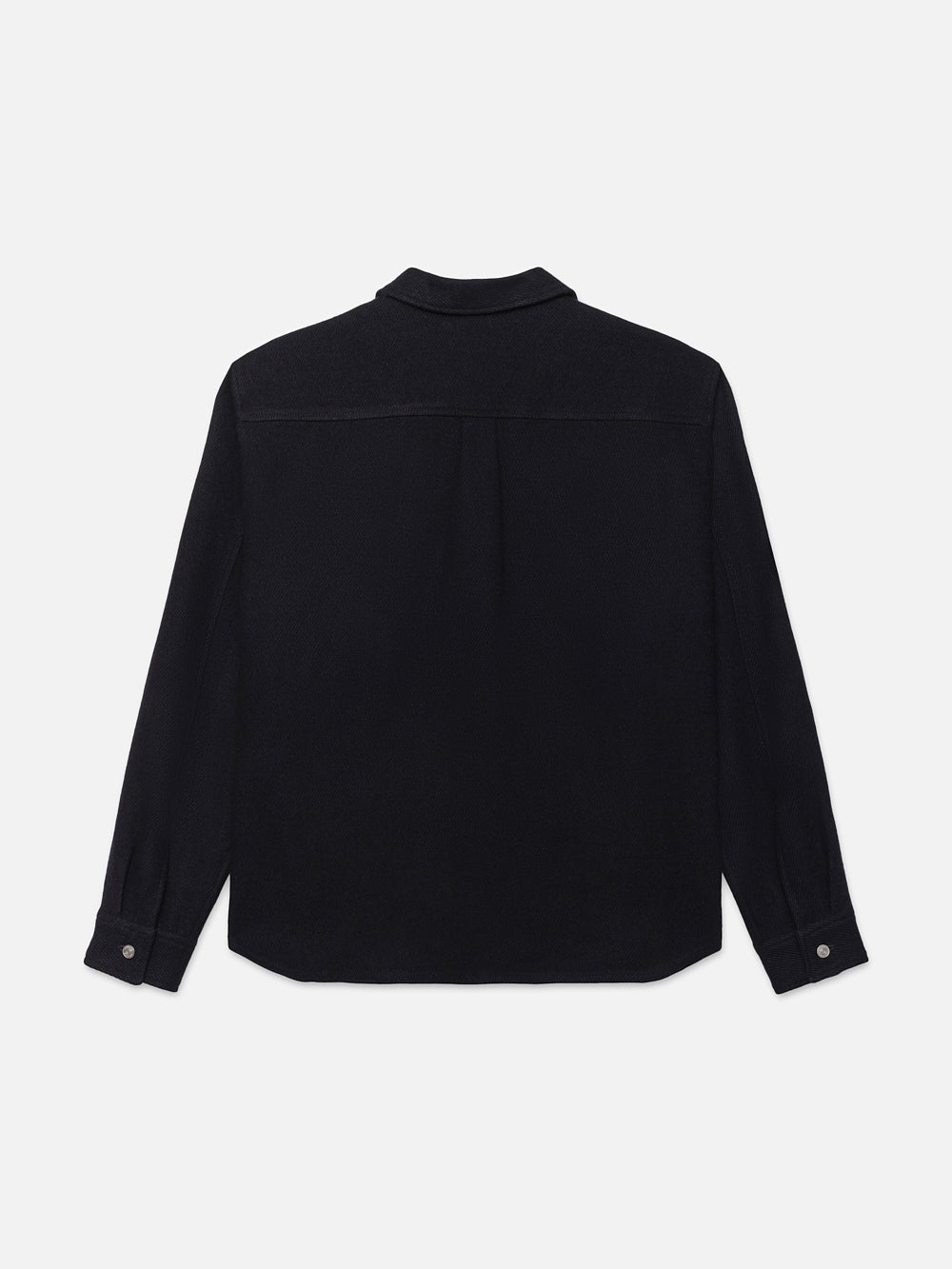 Textured Overshirt Jacket in Dark Navy - 3
