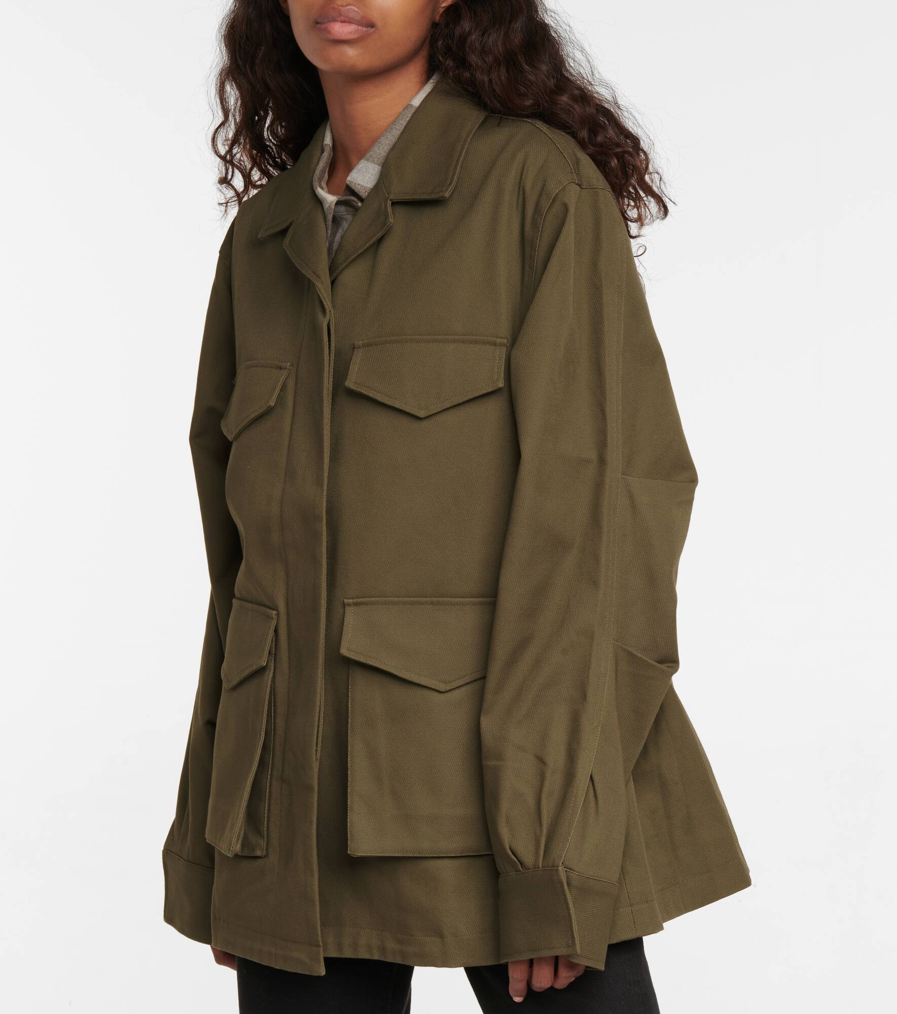Cotton cargo jacket - 6