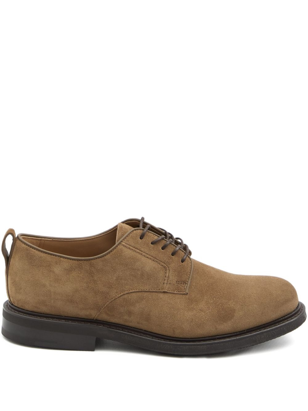 suede lace-up shoes - 1