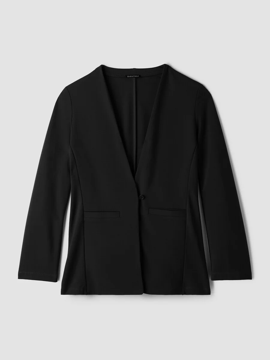 Washable Flex Ponte Blazer - 1