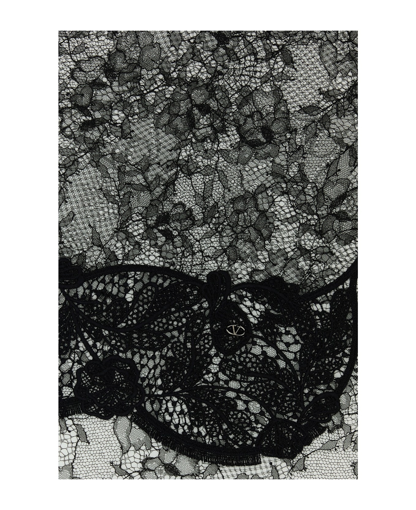 【関税&送料込】Valentino Garavani Stole Lace Seta-Lana Valentino Stole | Lace | Seta-lana/ | italist | REVERSIBLE