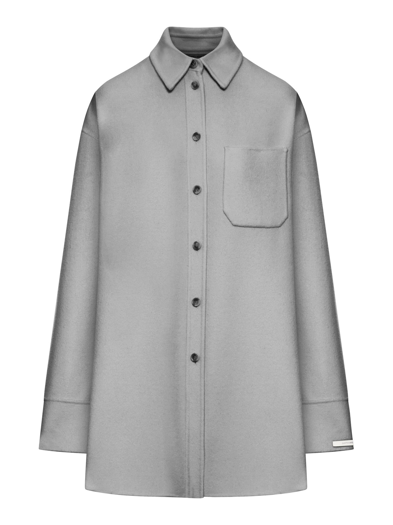 OVERSIZED RIBER WOOL SHIRT - 2