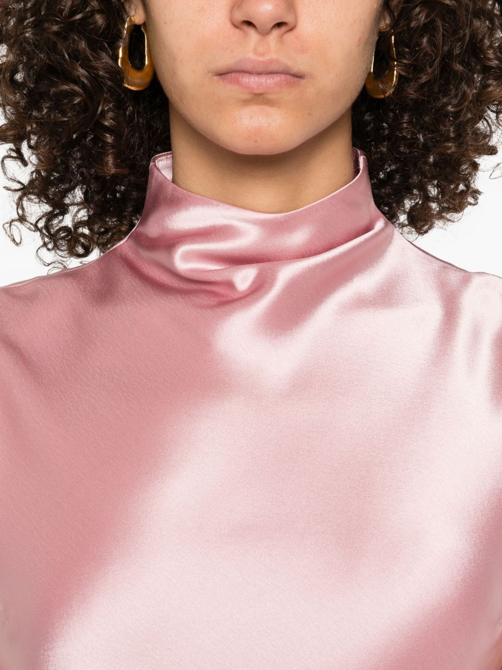 high-neck sleeveless top - 5