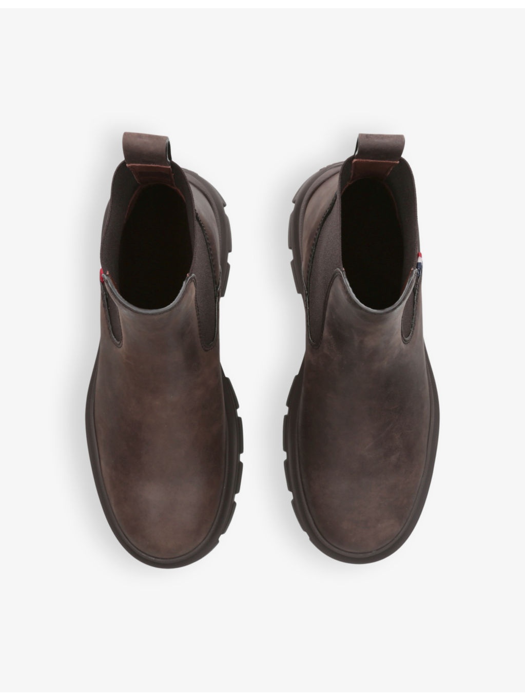 Hevea logo-embroidered leather Chelsea boots - 2