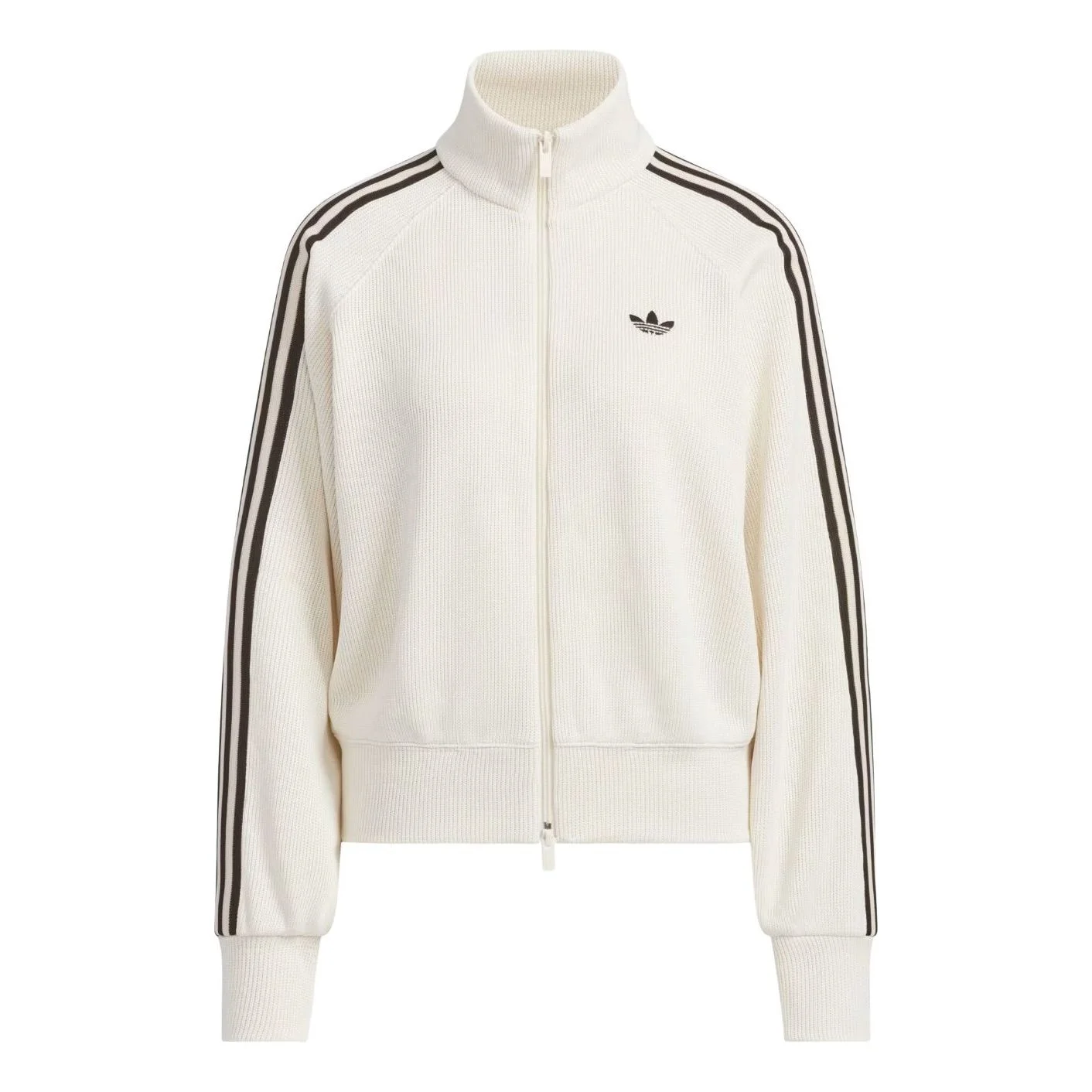 (WMNS) adidas Knit Balloon Track Top 'Wonder White' KQ5490 - 1