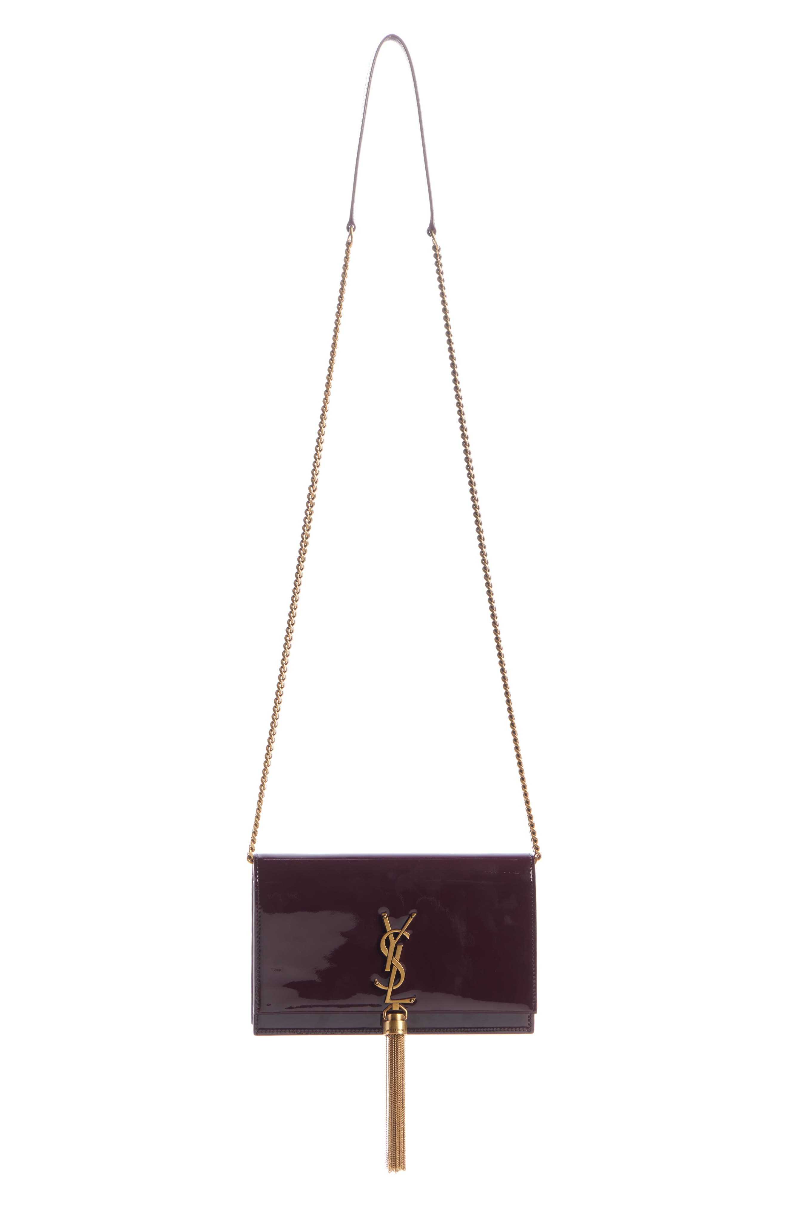 Cassandre Kate Tassel Leather Wallet on a Chain - 2