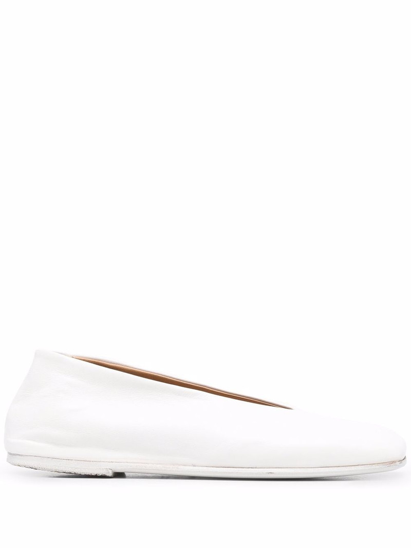 square-toe ballerina shoes 1