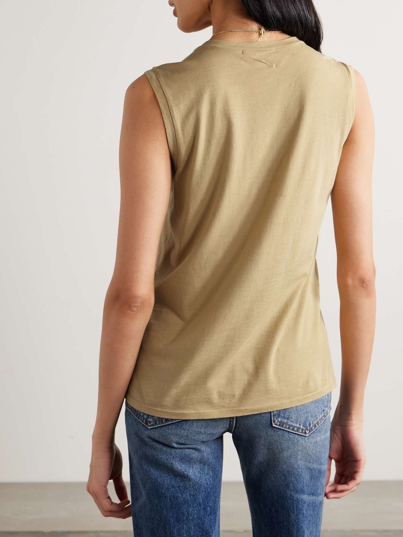 Cotton-jersey tank - 4