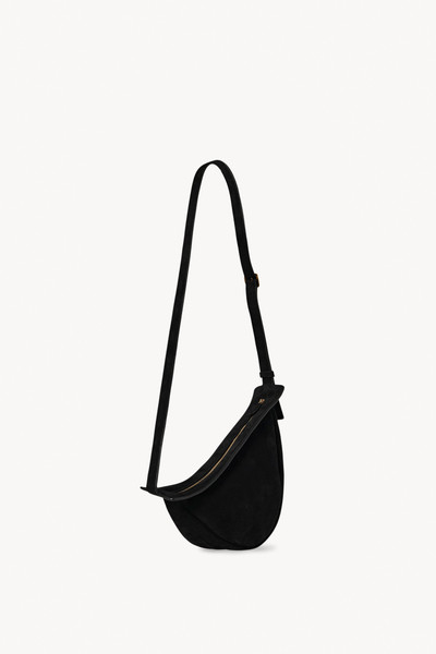 The Row Small Slouchy Banana Bag in Suede outlook