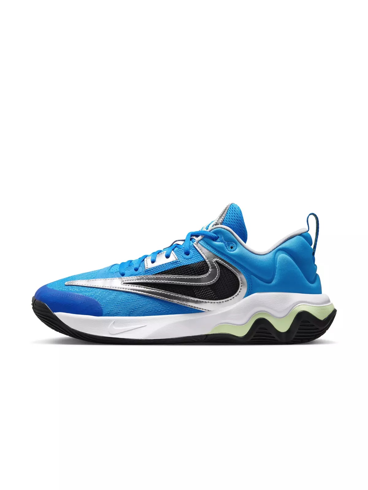 Giannis Immortality 3 "Photo Blue/Barely Volt/White/Black" Men's Basketball Shoe - 2