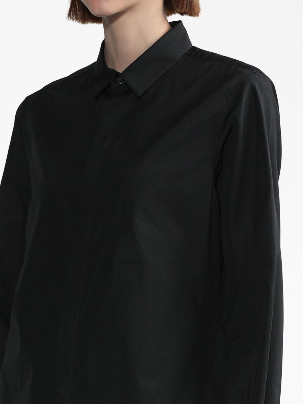 long-sleeved cotton shirt - 5