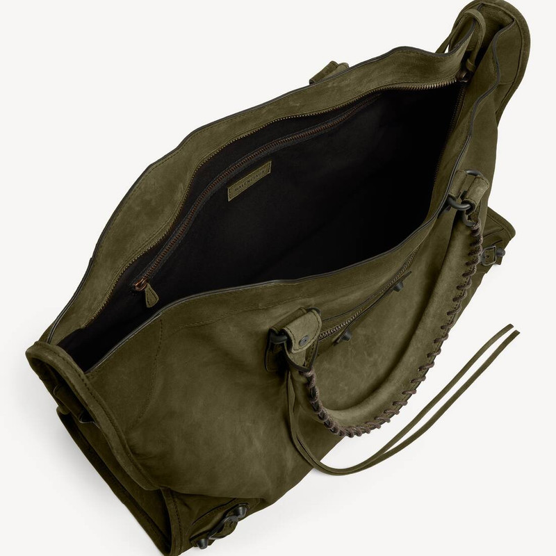Men's Le City Bag Large in Khaki 5