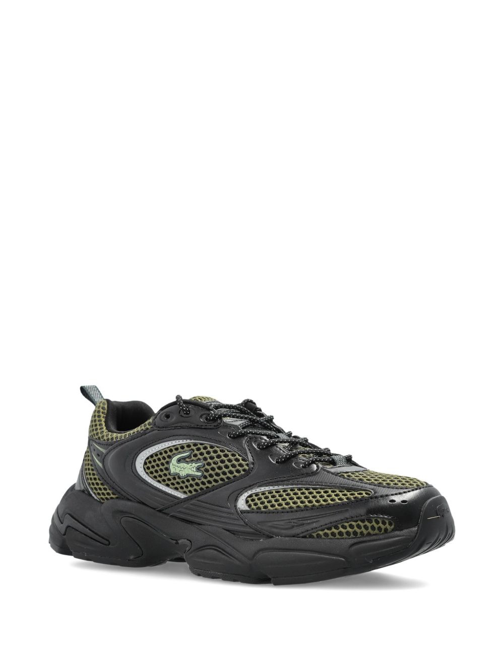 mesh-panelled chunky-sole sneakers - 2