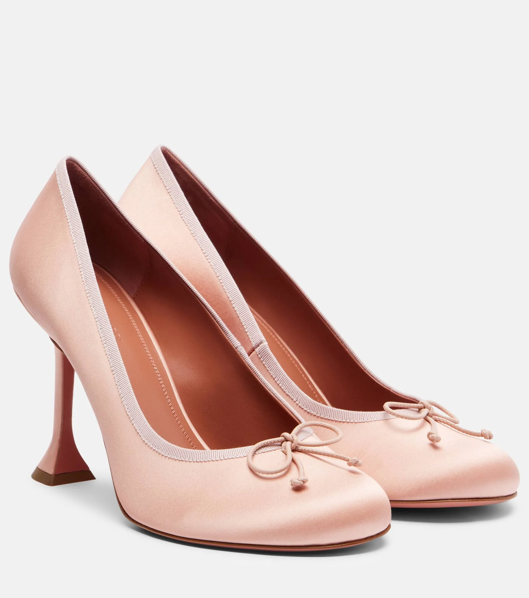 Lila 95 satin pumps - 1