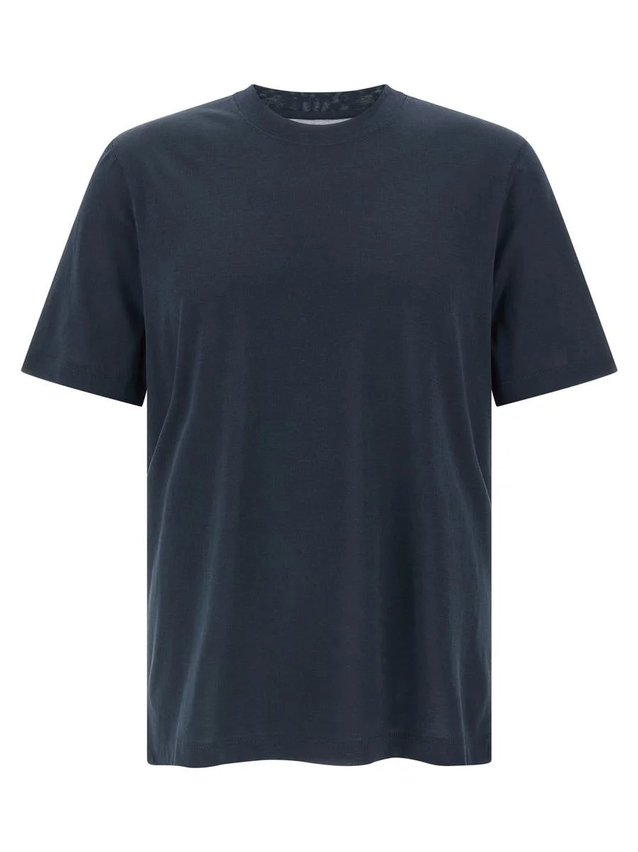 Brunello Cucinelli Silk T-Shirt - 1
