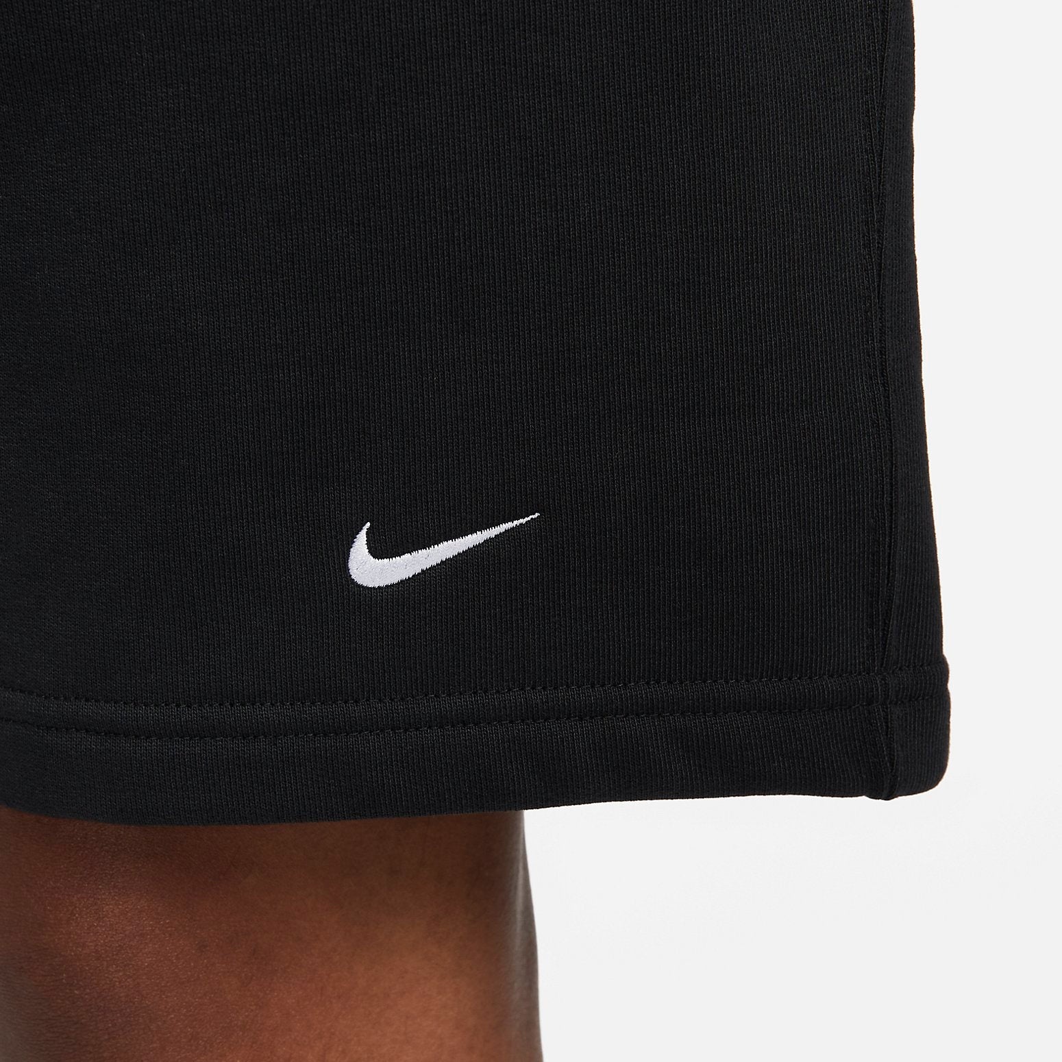 Nike Solo Swoosh French Terry Shorts 'Black' DX0817-010 - 6