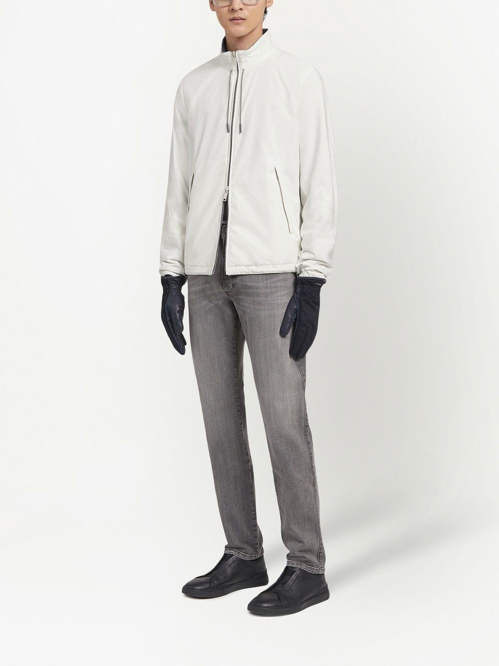 reversible zip-up blouson - 2
