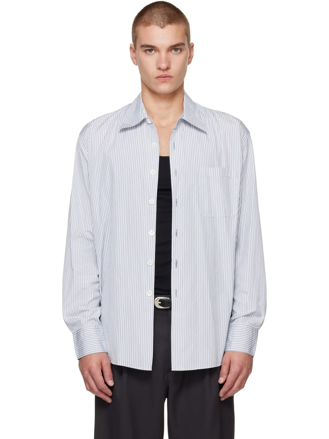 Blue Above Shirt - 1