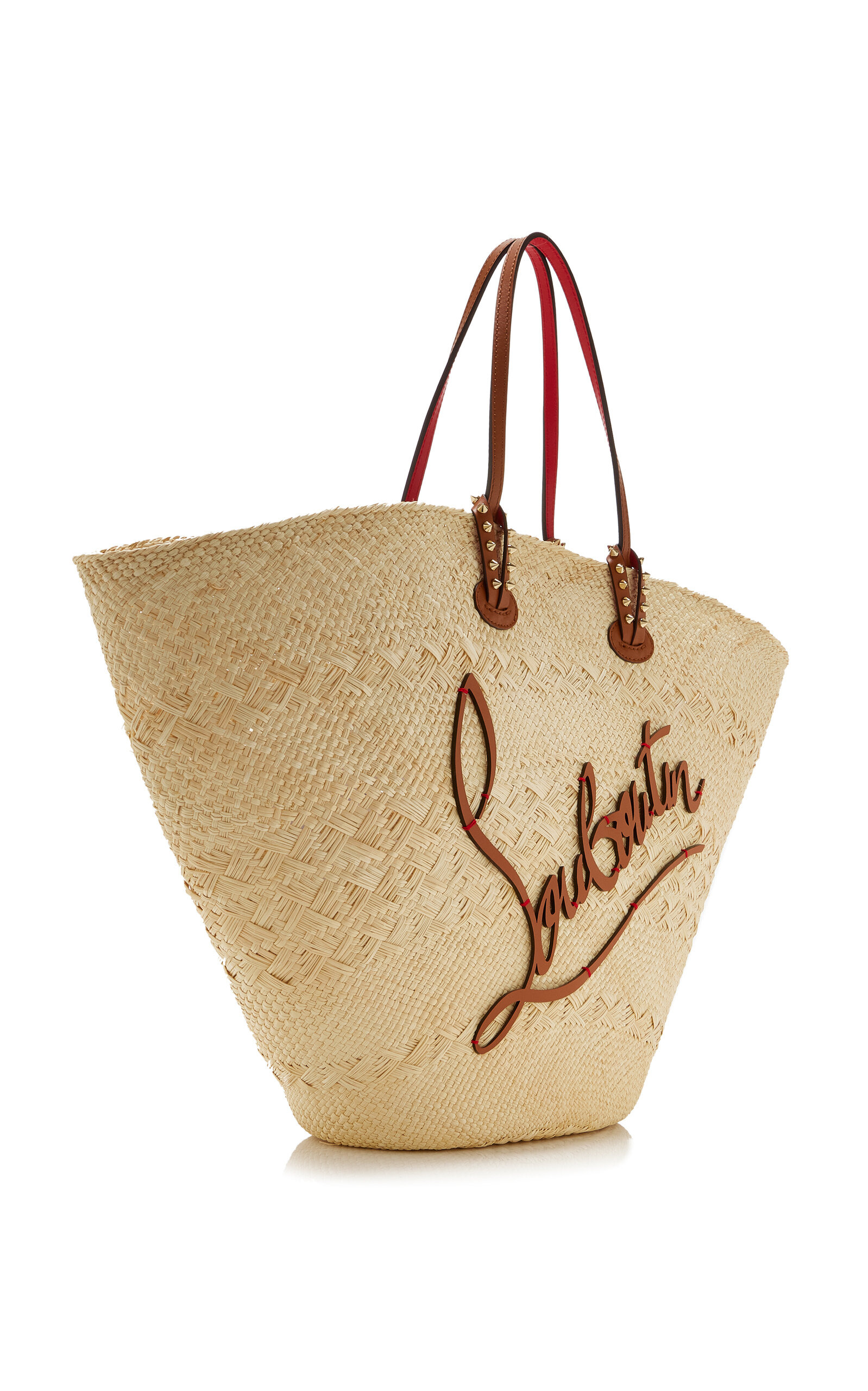 Cabata Large Raffia Basket Bag neutral - 3