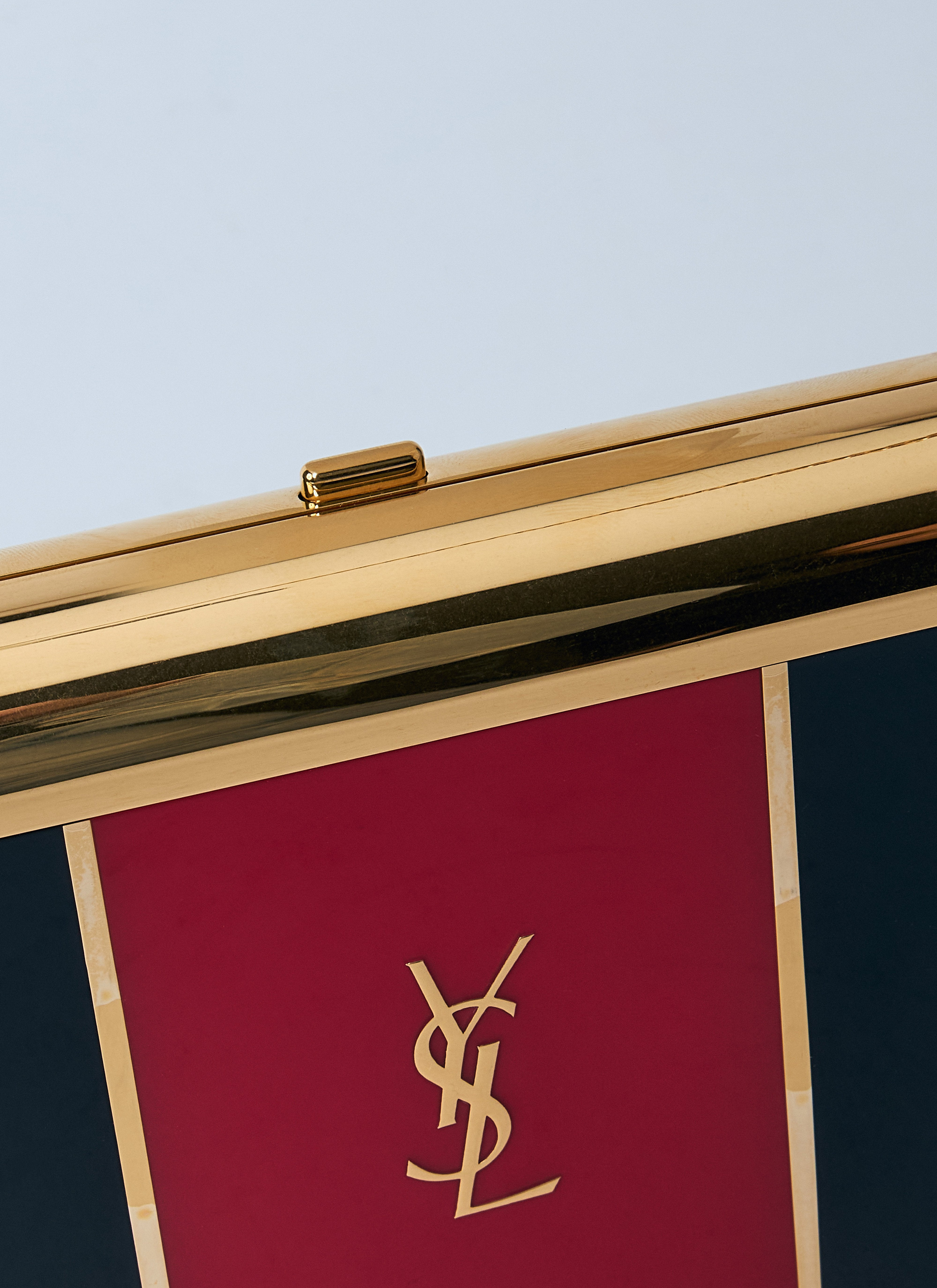 Saint Laurent Women Metal Minaudière Shoulder Bag - 4
