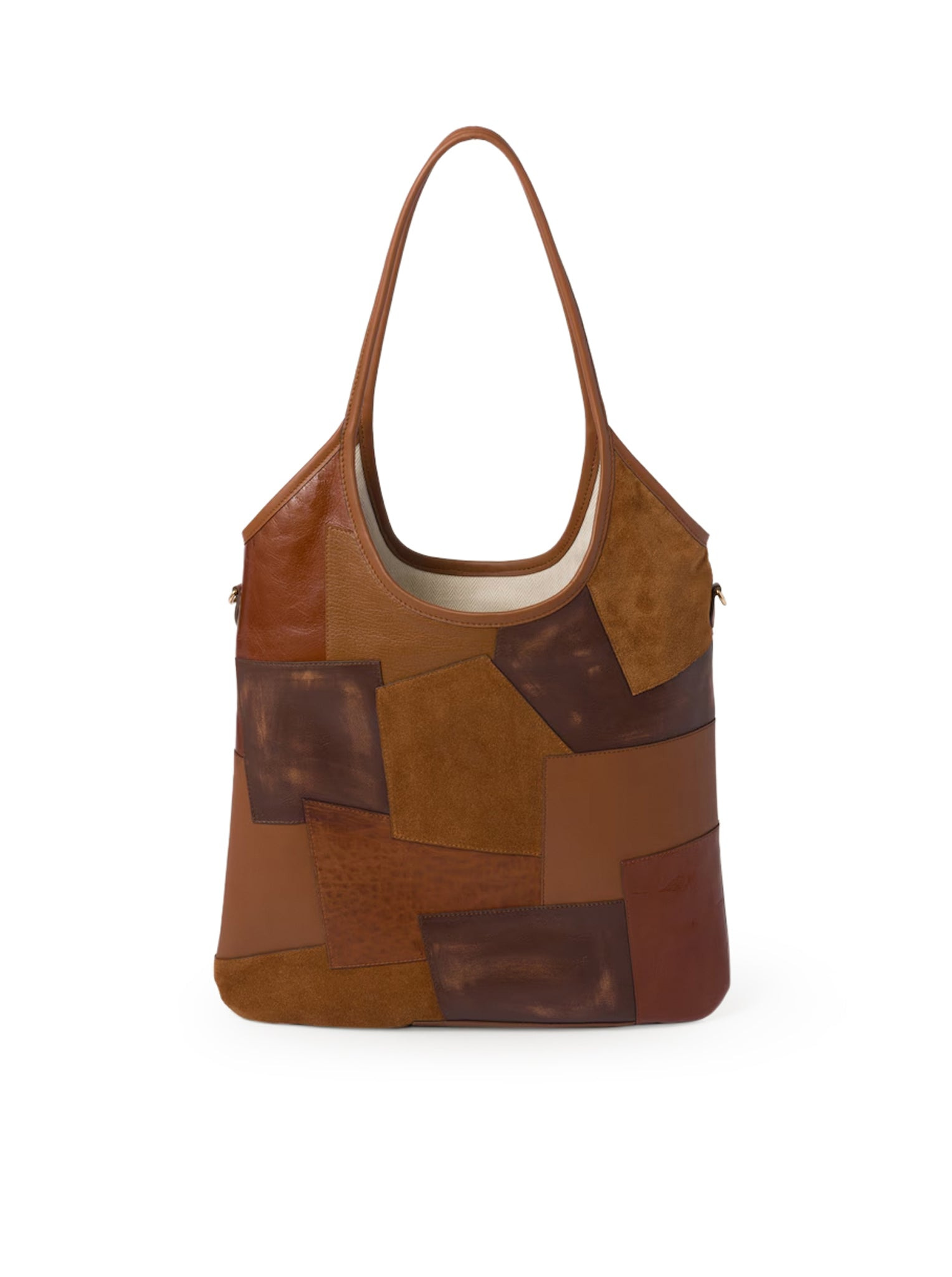 IVY PATCH LEATHER BAG - 5