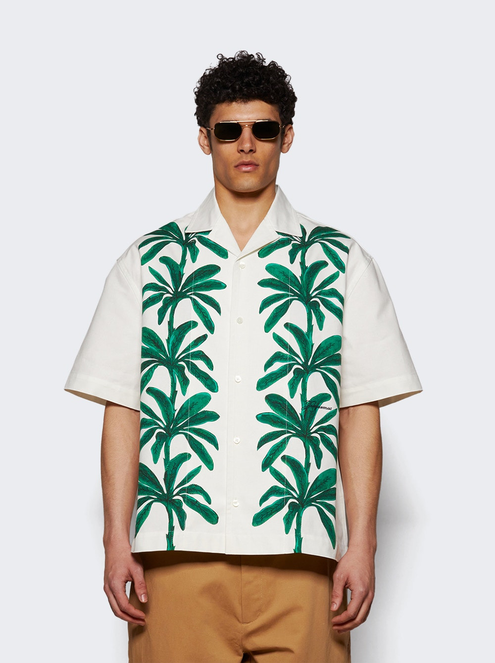 La Chemise Jean Print Palmtrees - 2