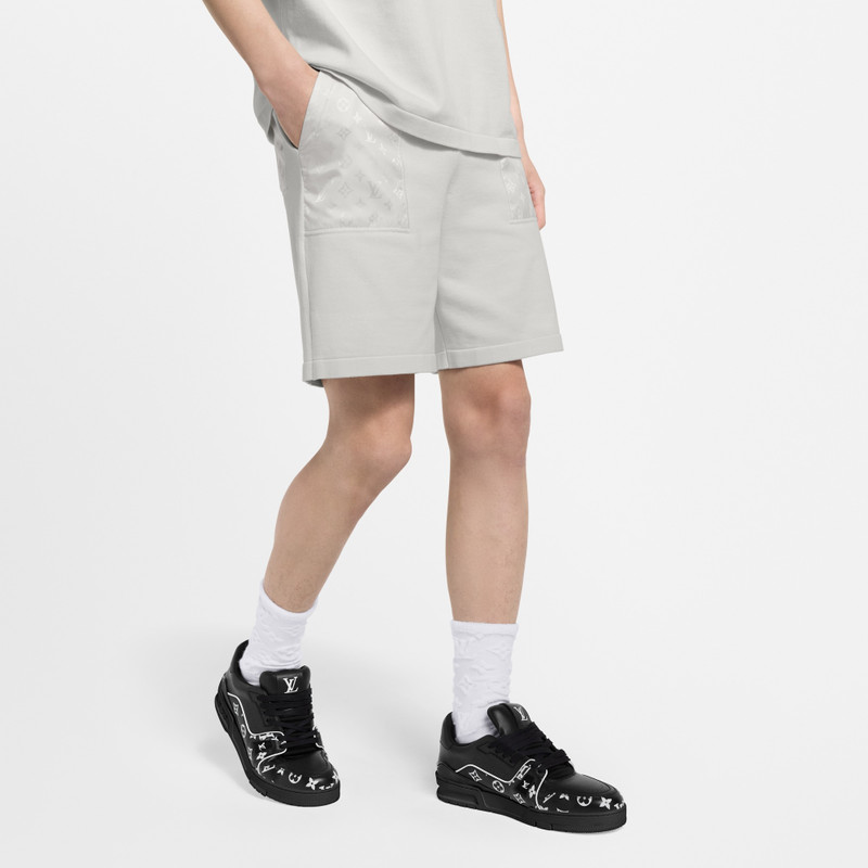 Louis Vuitton Shorts With Monogram Nylon Details outlook