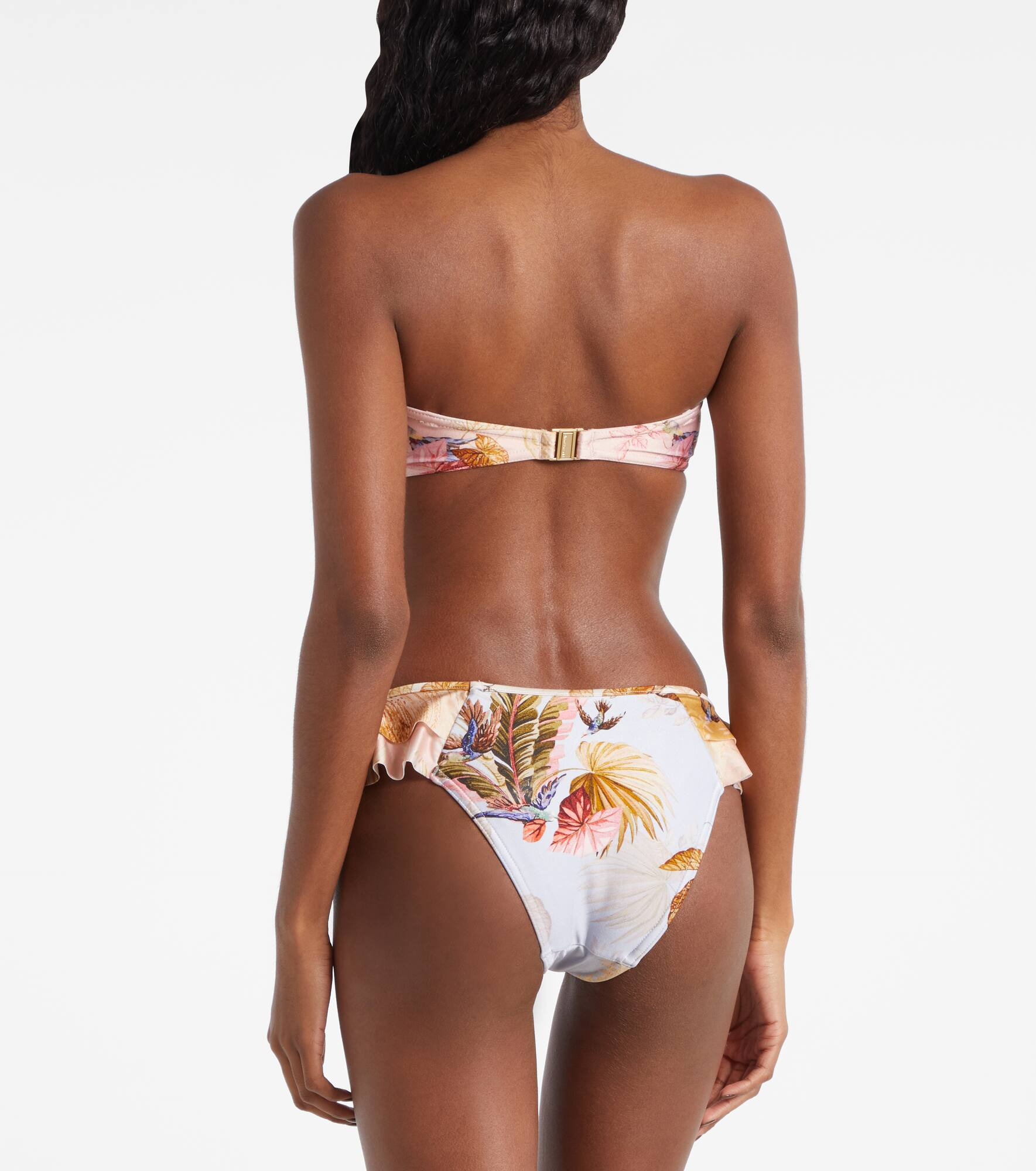 Ascension floral ruffled bikini - 3