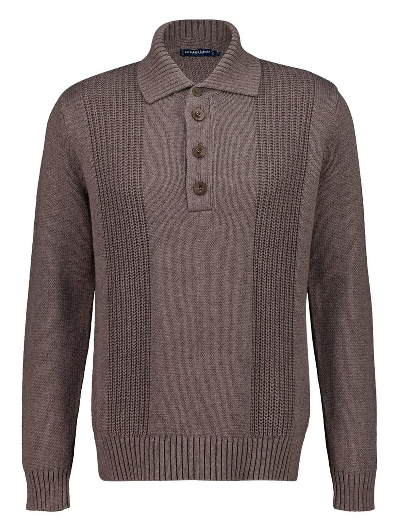 Romano long-sleeves polo 1
