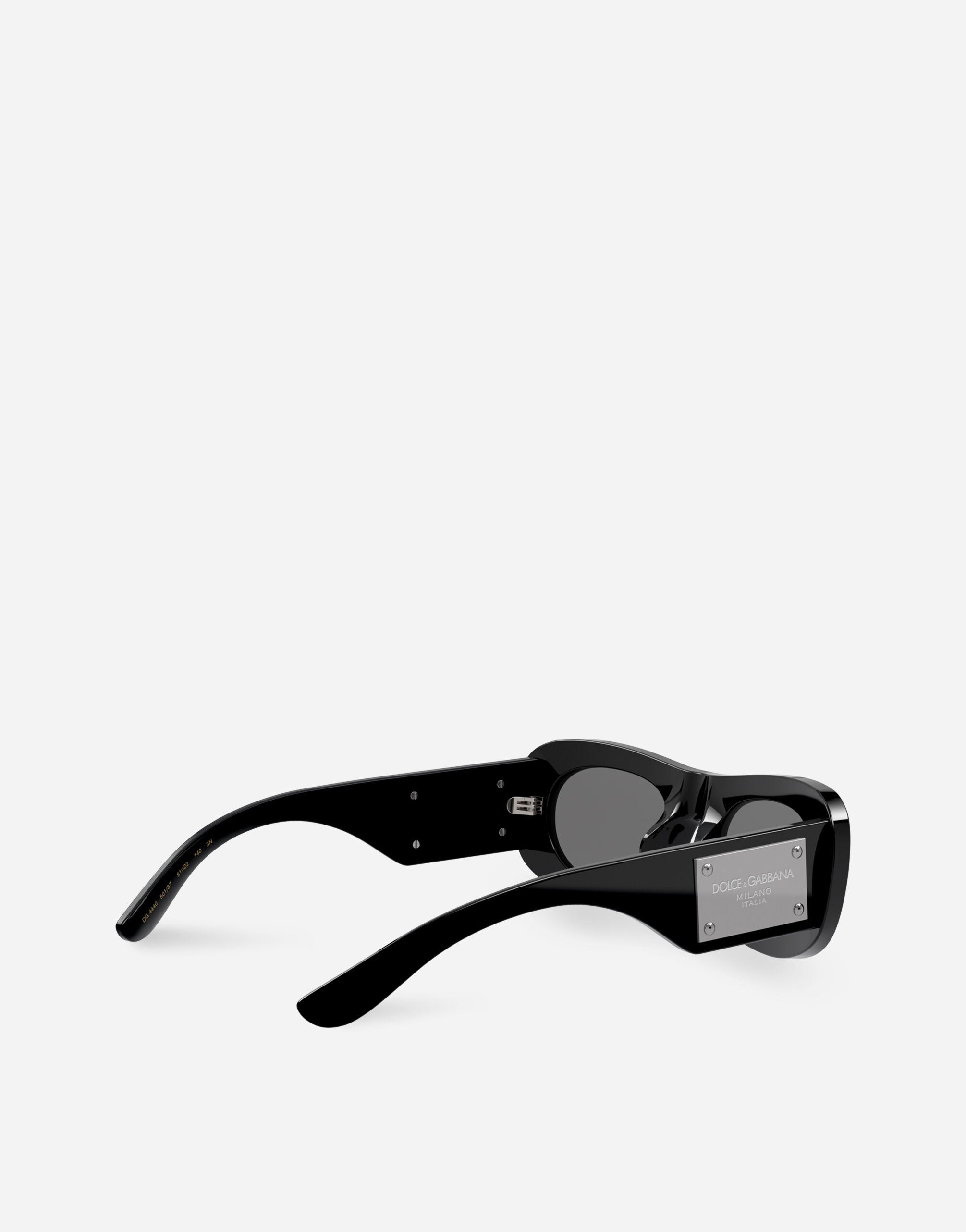 Patchwork Denim sunglasses - 4