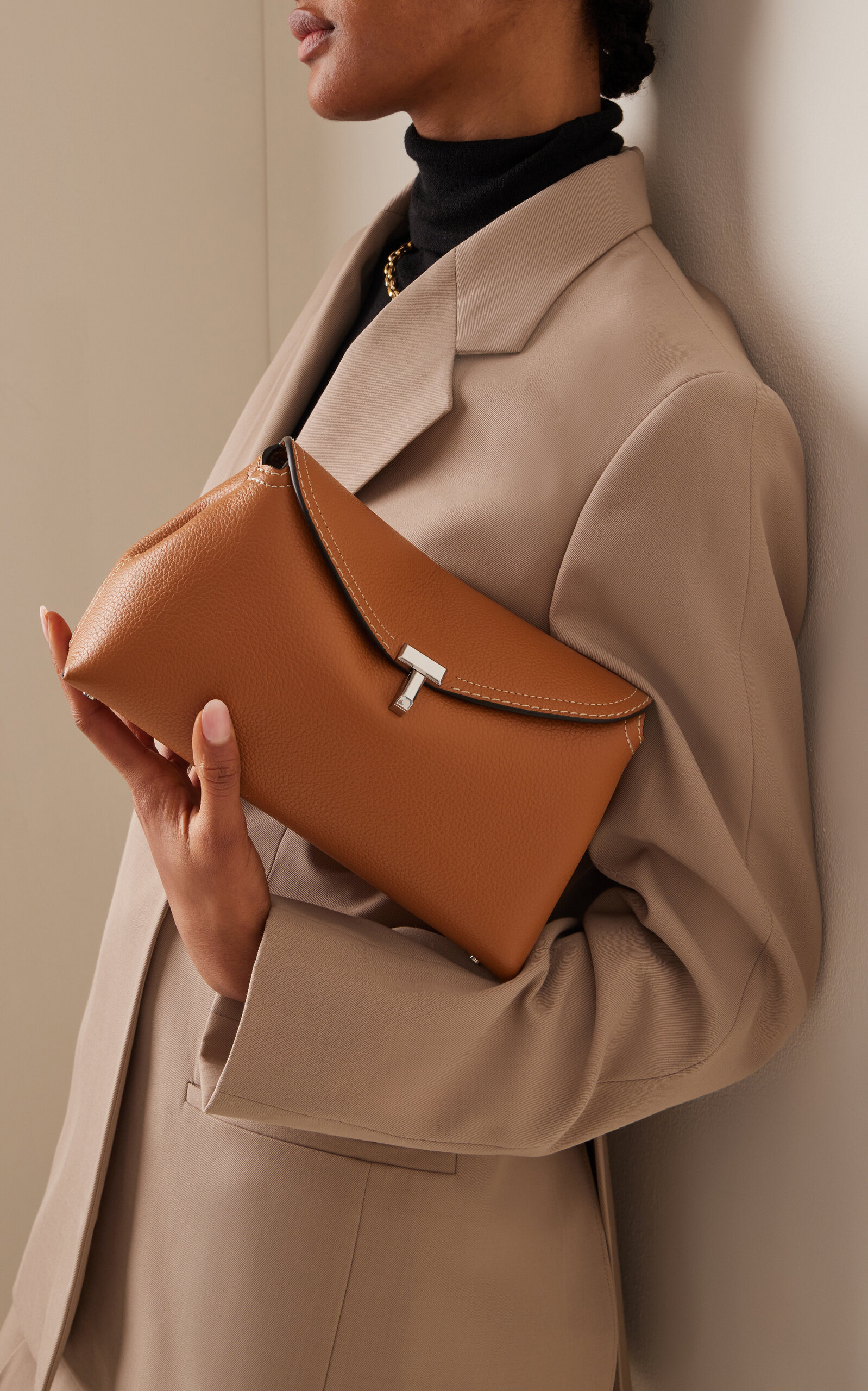 T-Lock Clutch tan - 2