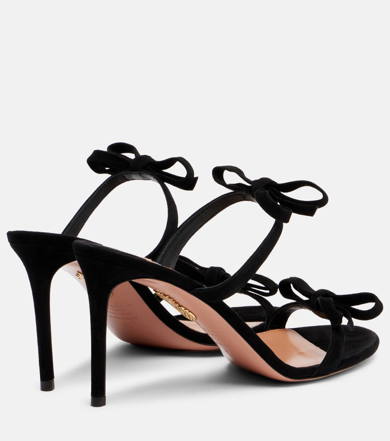 Soave 85 bow-detail suede mules 2