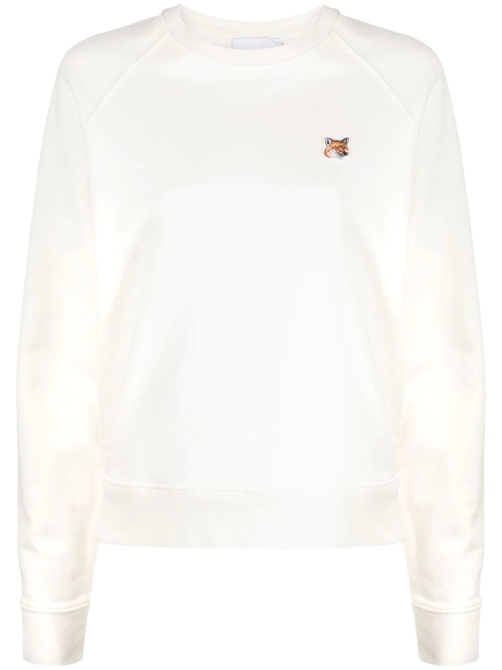 fox-patch sweatshirt - 1