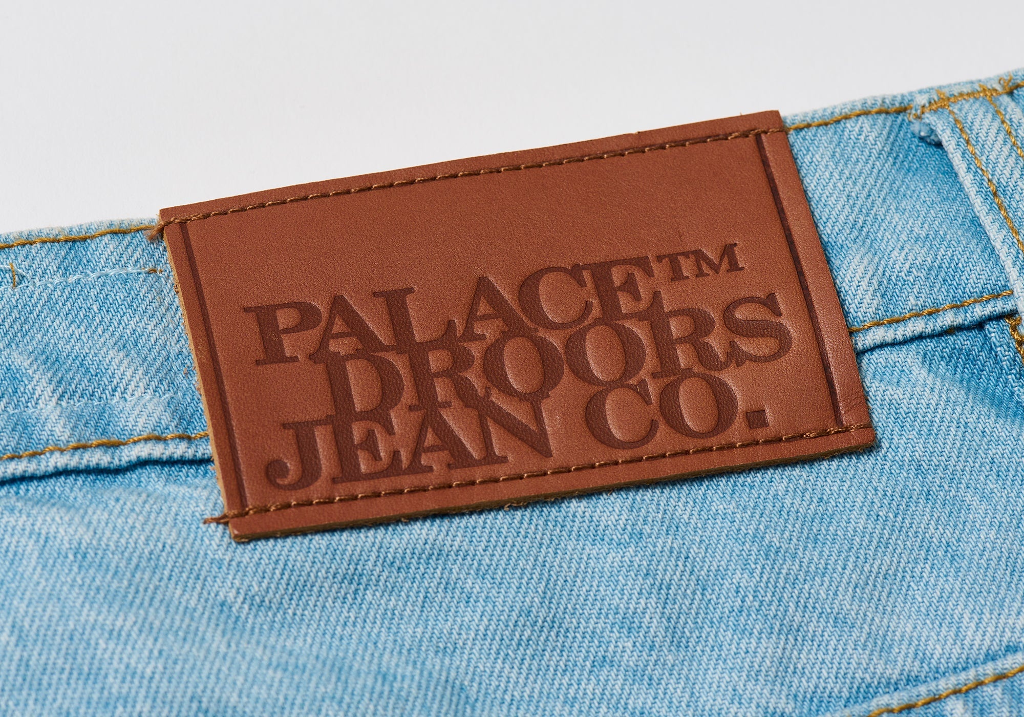 PALACE DROORS JEAN MEDIUM RINSE WASH - 5