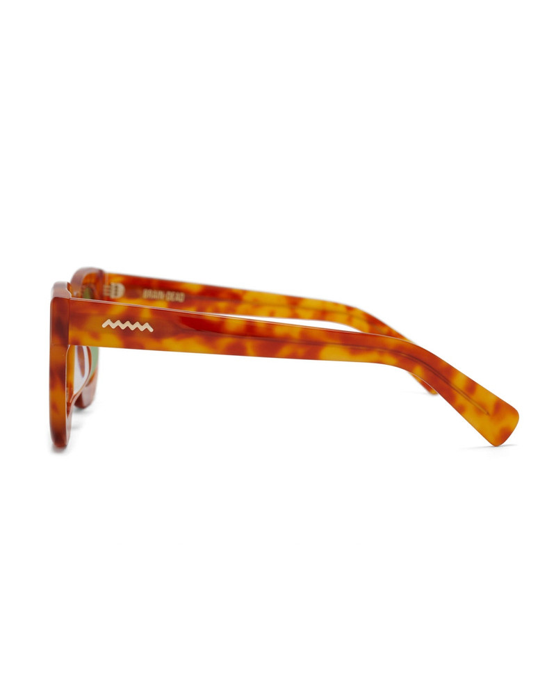 BRAIN DEAD Elia Post Modern Primitive Eye Protection - Honey Tortoise outlook