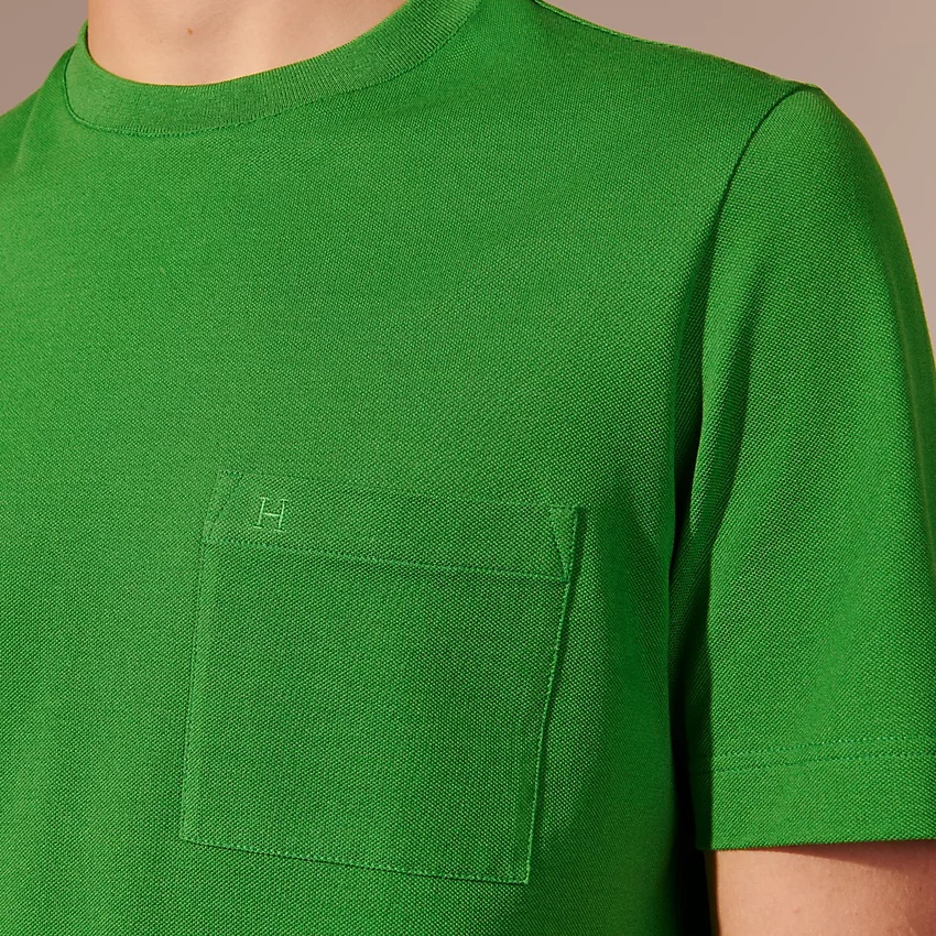 "H" embroidered T-shirt - 4
