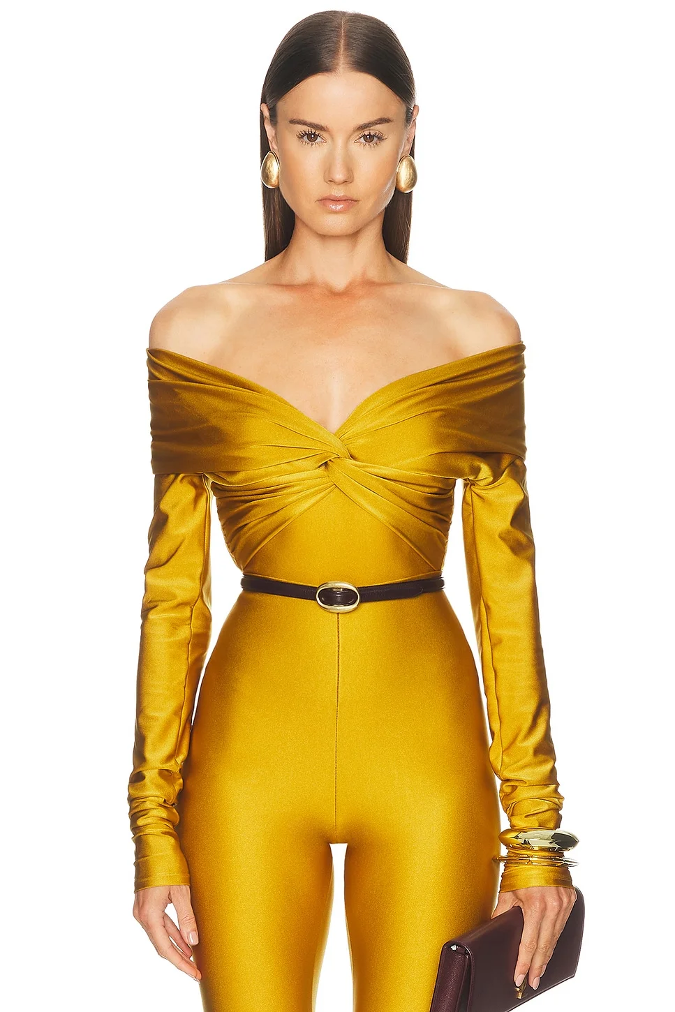 Kendall Off Shoulder Bodysuit - 1