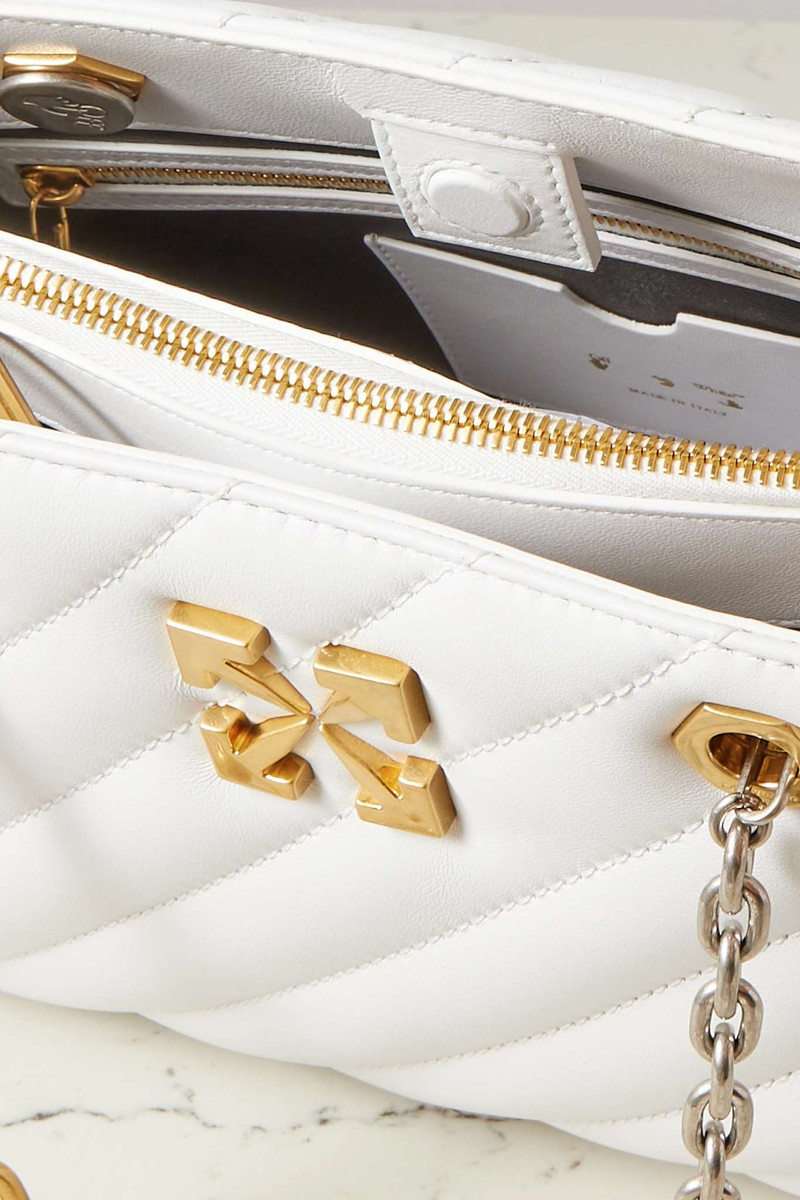 Jackhammer 25 quilted leather shoulder bag 5