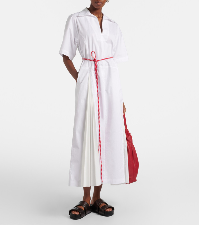 Plan C Cotton-blend shirt dress outlook